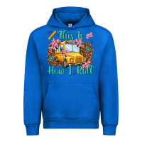 Cobalt this is how i roll Urban Hoodie - NancyCooperArtShop