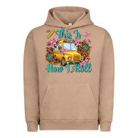 Pigment Burro this is how i roll Urban Hoodie - NancyCooperArtShop