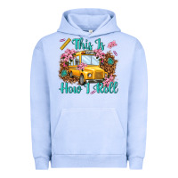 Pigment Grape Ice this is how i roll Urban Hoodie - NancyCooperArtShop