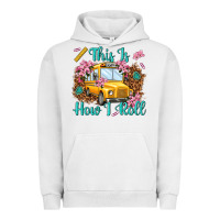 Pigment Lunar Rock this is how i roll Urban Hoodie - NancyCooperArtShop