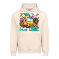 Sandshell this is how i roll Urban Hoodie - NancyCooperArtShop