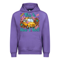 Tulip this is how i roll Urban Hoodie - NancyCooperArtShop