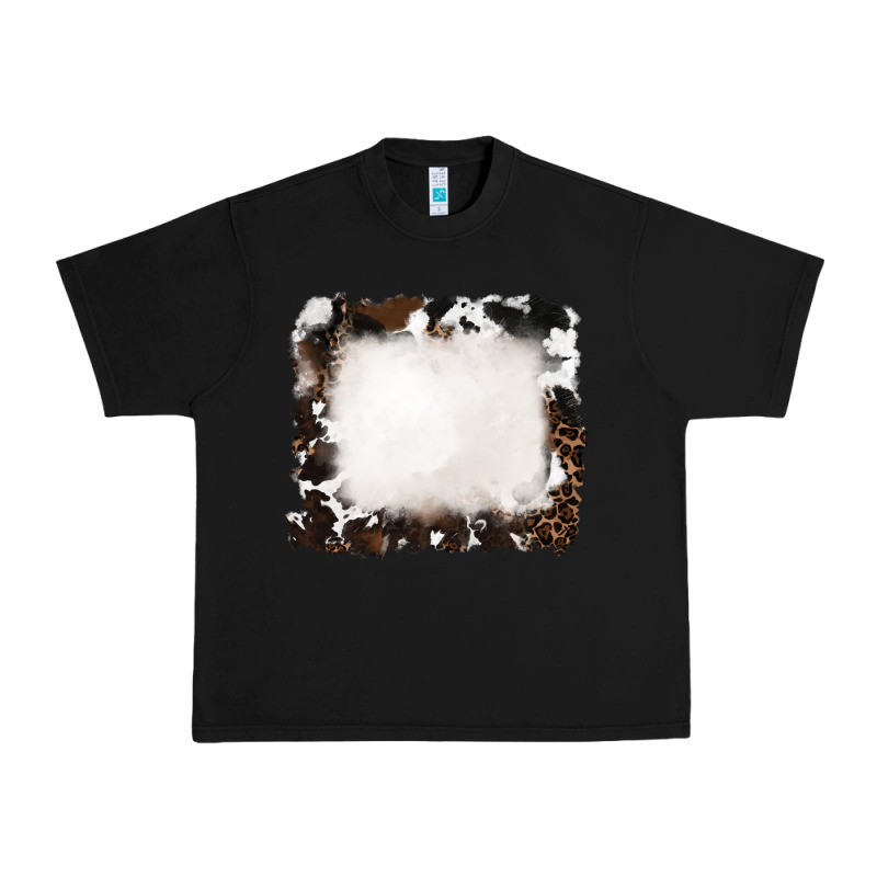 Cowhide And Leopard Background Urban Heavy Tee by RanaPortraitStore | Teevron