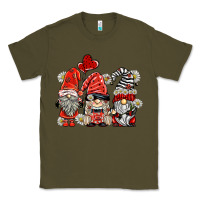 Army Green ladybug  gnomies Classic Tee - BarkalooDesign
