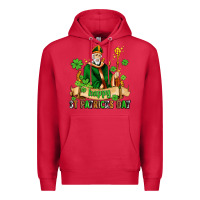 Cardinal happy st patricks day with st patricks Premium Hoodie - AdoDesignShop
