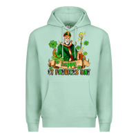 Seafoam happy st patricks day with st patricks Premium Hoodie - AdoDesignShop