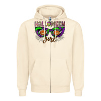 Sandshell halloween girl Zipper Hoodie - CowhideDigitalArt