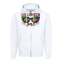 Halloween Girl Zipper Hoodie | Teevron