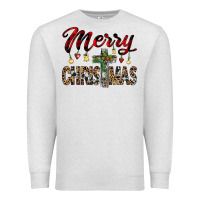 Oatmeal Heather merry christmas Premium Sweatshirt - JahusDesignShop