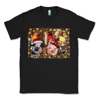 Black christmas farm animals Classic Tee - RanaPortraitStore