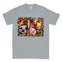 Heather Grey christmas farm animals Classic Tee - RanaPortraitStore