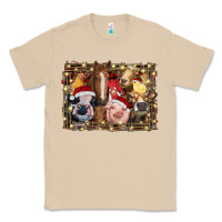 Mushroom christmas farm animals Classic Tee - RanaPortraitStore