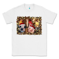 White christmas farm animals Classic Tee - RanaPortraitStore