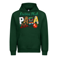 Forest Green living that para life Urban Hoodie - NancyCooperArtShop