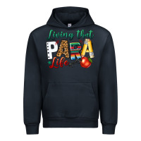 Navy living that para life Urban Hoodie - NancyCooperArtShop