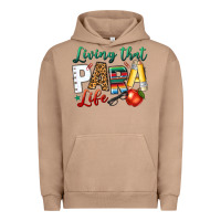 Pigment Burro living that para life Urban Hoodie - NancyCooperArtShop
