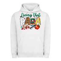 Pigment Lunar Rock living that para life Urban Hoodie - NancyCooperArtShop