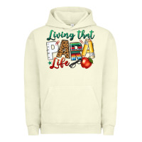 Pigment Pistachio living that para life Urban Hoodie - NancyCooperArtShop