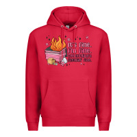 Cardinal it's fine i'm fine everything's freakin' fine Premium Hoodie - MaliasSmallBusiness