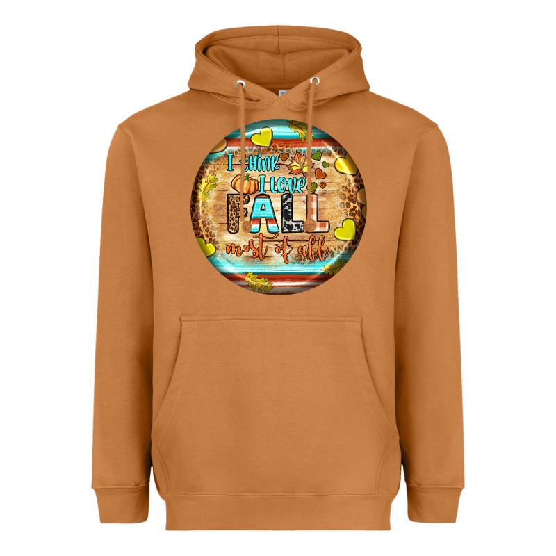 I Think I Love Fall Most Of All Heavyweight Hoodie by BundleAndBundleShop | Teevron