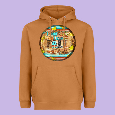 I Think I Love Fall Most Of All Heavyweight Hoodie Designed By Bundleandbundleshop