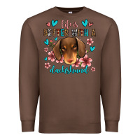 Chestnut life is better with a dachshund Premium Sweatshirt - Jasminsmagicworld