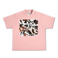 Salmon cowhide mixed background Urban Heavy Tee - RanaPortraitStore