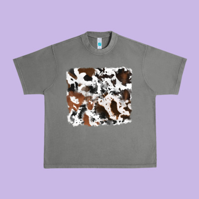 Urban Heavy Tee cowhide mixed background