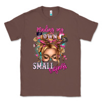 Chestnut minding my own small business blonde messy bun Classic Tee - texasbilliewilder