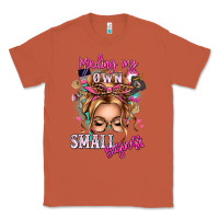 Copper minding my own small business blonde messy bun Classic Tee - texasbilliewilder