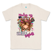Natural minding my own small business blonde messy bun Classic Tee - texasbilliewilder