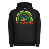 Pigment Black teacher life Urban Hoodie - NancyCooperArtShop