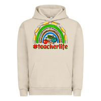 Pigment French Oak teacher life Urban Hoodie - NancyCooperArtShop