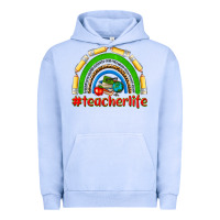 Pigment Grape Ice teacher life Urban Hoodie - NancyCooperArtShop