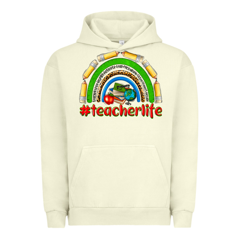 Teacher Life Urban Hoodie by NancyCooperArtShop | Teevron