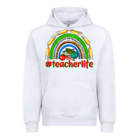 White teacher life Urban Hoodie - NancyCooperArtShop