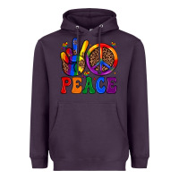 Plum peace Heavyweight Hoodie - JahusDesignShop