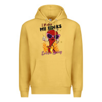 Antique Gold i prefer my books extra spicy Premium Hoodie - MaliasSmallBusiness