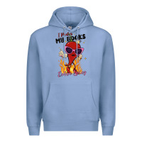 Colony Blue i prefer my books extra spicy Premium Hoodie - MaliasSmallBusiness