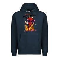 Navy i prefer my books extra spicy Premium Hoodie - MaliasSmallBusiness