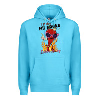 Ocean Blue i prefer my books extra spicy Premium Hoodie - MaliasSmallBusiness