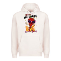 Pale Pink i prefer my books extra spicy Premium Hoodie - MaliasSmallBusiness