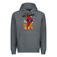Rock i prefer my books extra spicy Premium Hoodie - MaliasSmallBusiness
