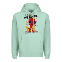 Seafoam i prefer my books extra spicy Premium Hoodie - MaliasSmallBusiness
