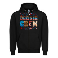 Black Cousin crew Zipper Hoodie - Neo Western