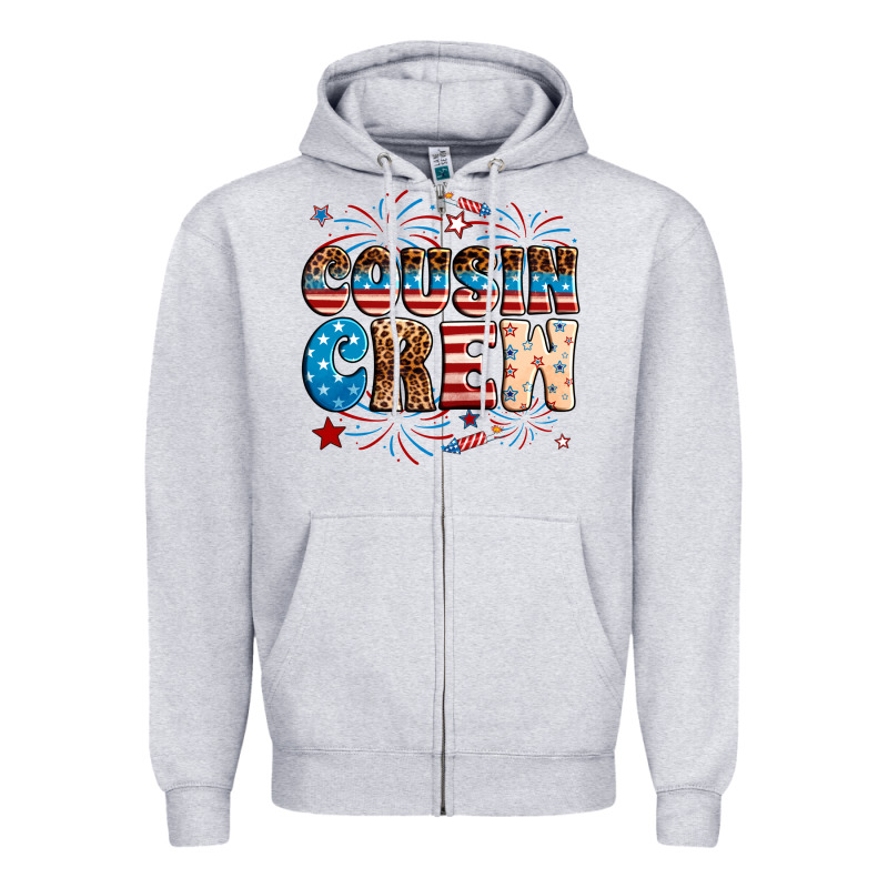 Cousin Crew Zipper Hoodie by Neo Western | Teevron