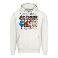 Oatmeal Heather Cousin crew Zipper Hoodie - Neo Western