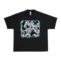 Black cowhide glitter tooled leather background Urban Heavy Tee - RanaPortraitStore