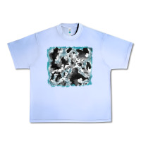Grape Ice cowhide glitter tooled leather background Urban Heavy Tee - RanaPortraitStore