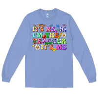 Colony Blue its me hi im the teacher its me Long Sleeve Tee - texasbilliewilder